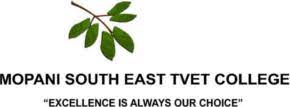 Mopani South East TVET College Admission Form for Intake